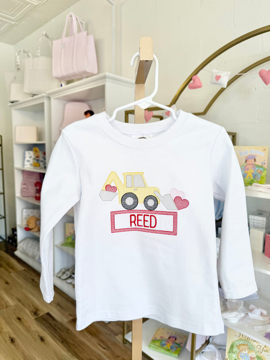Valentine's Day Construction Tee