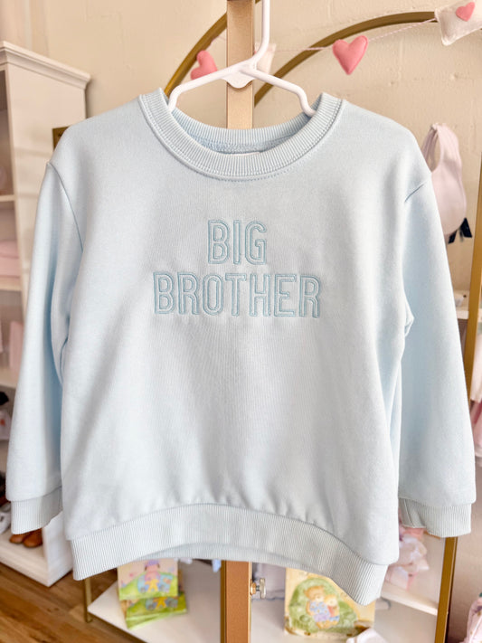 Light Blue Sweatshirt- Big Brother Miller Font