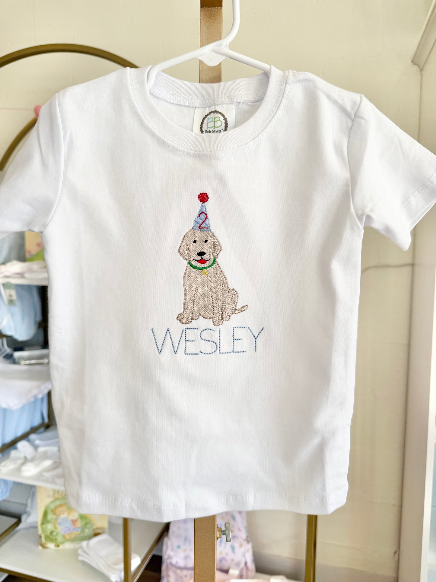 Puppy Birthday Tee