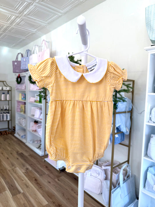 Yellow Stripe Collar Bubble