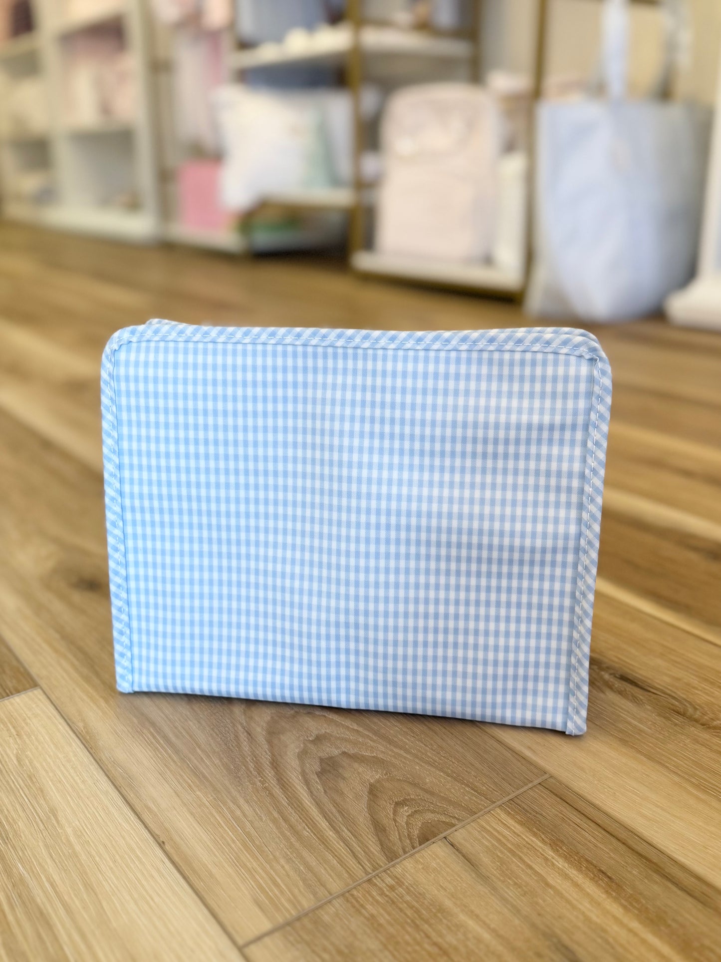 TRVL Gingham Mist Large Roadie