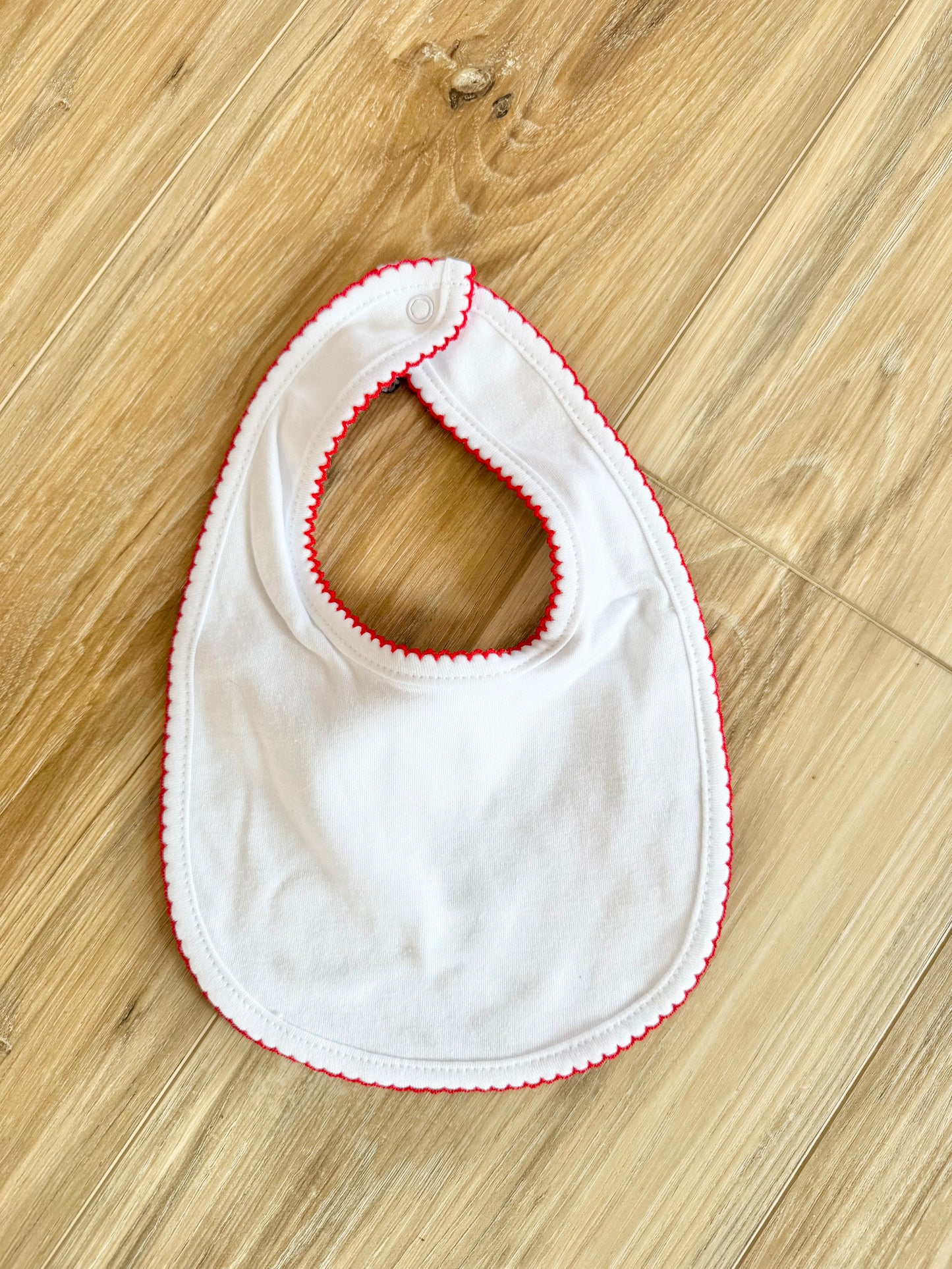 Red Trim Bib