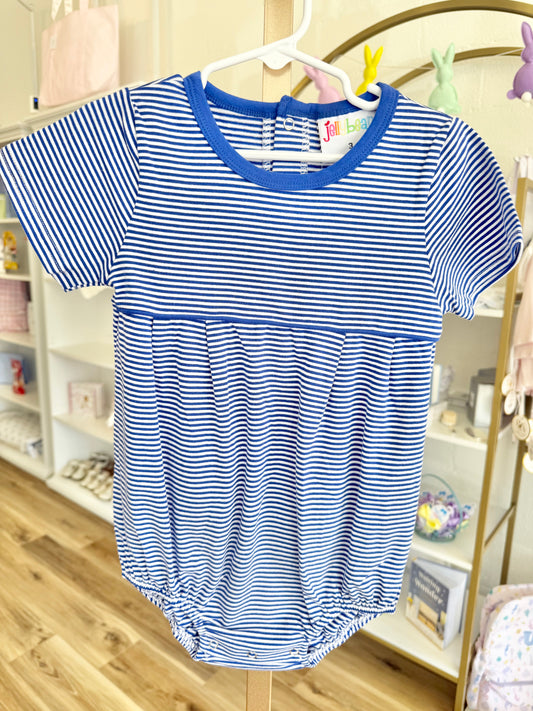 Jellybean Royal Blue Stripe Lucas Bubble