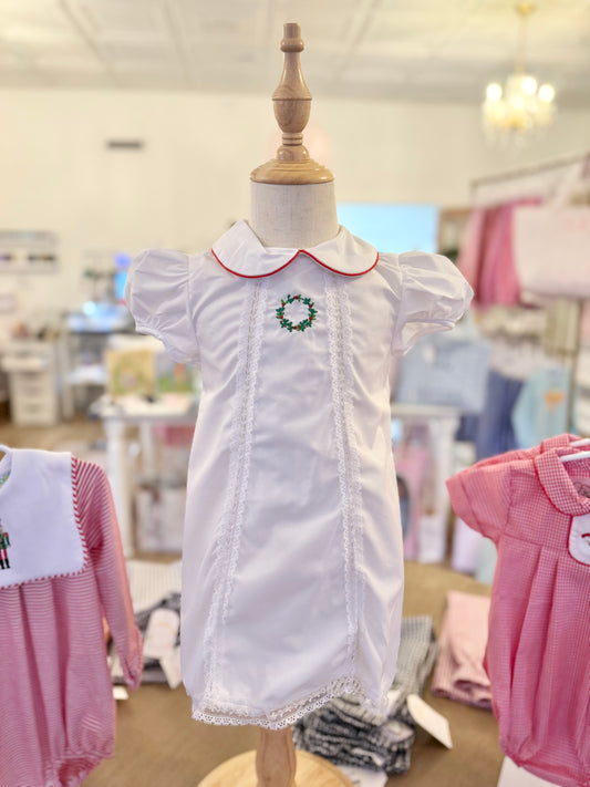 Christmas Wreath Ruby Dress