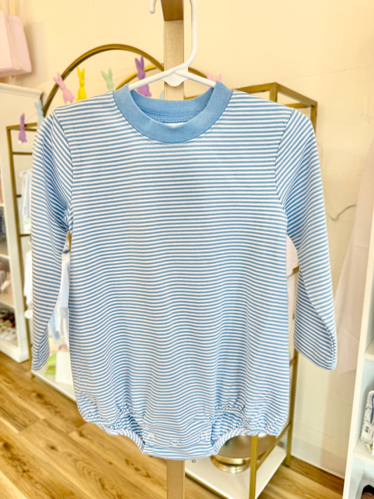Cornflower Long Sleeve Stripe Bubble