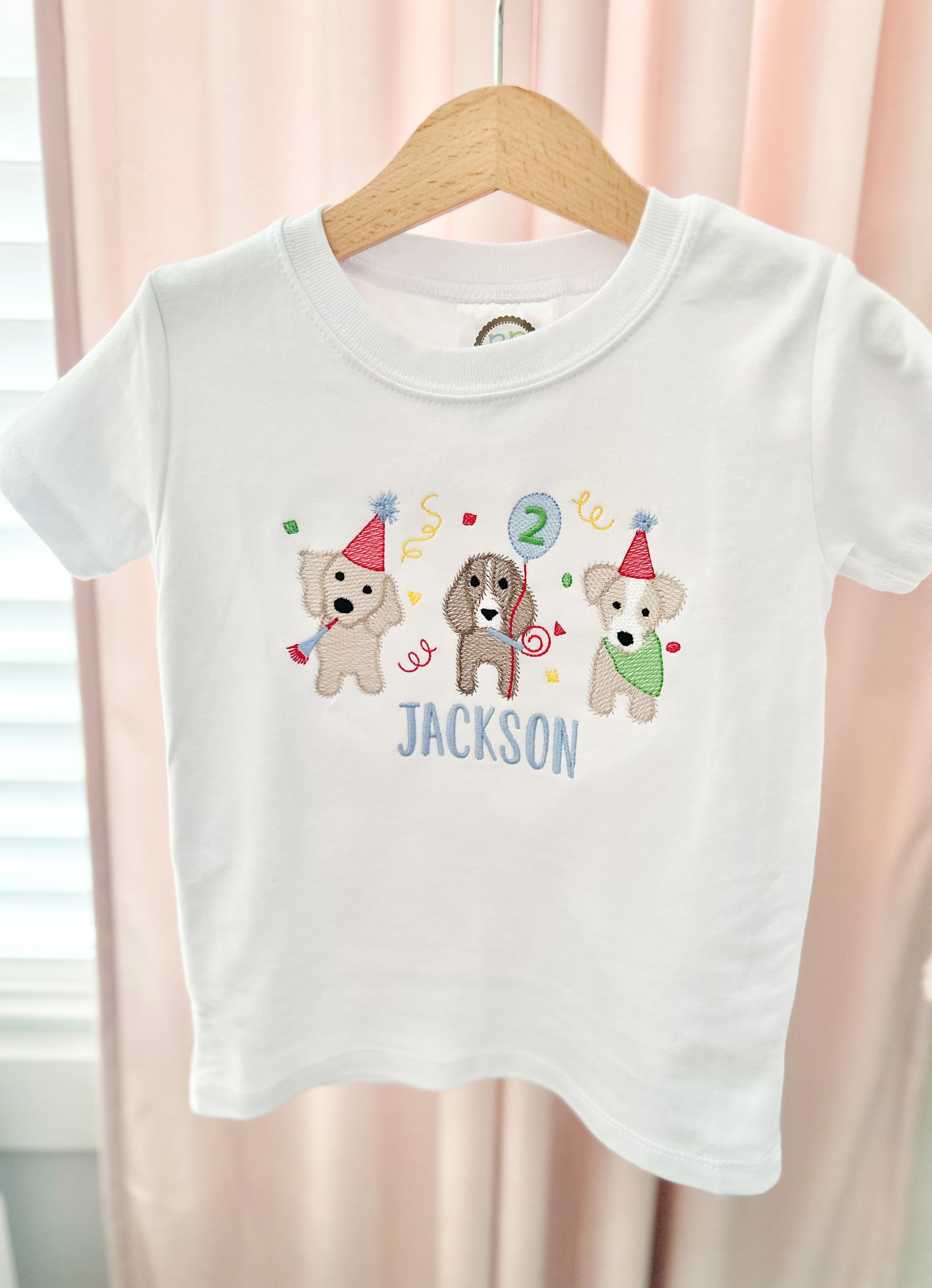 Puppy Trio Birthday Shirt