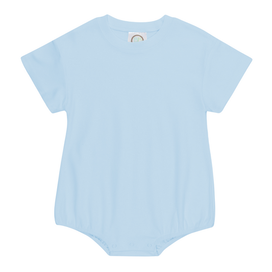 Ice Blue Unisex Short Sleeved Bubble