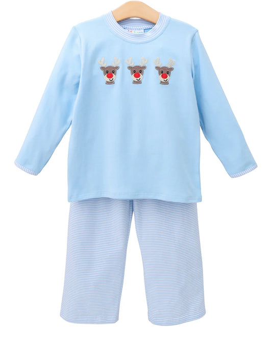 Run Run Rudolph Pants Set