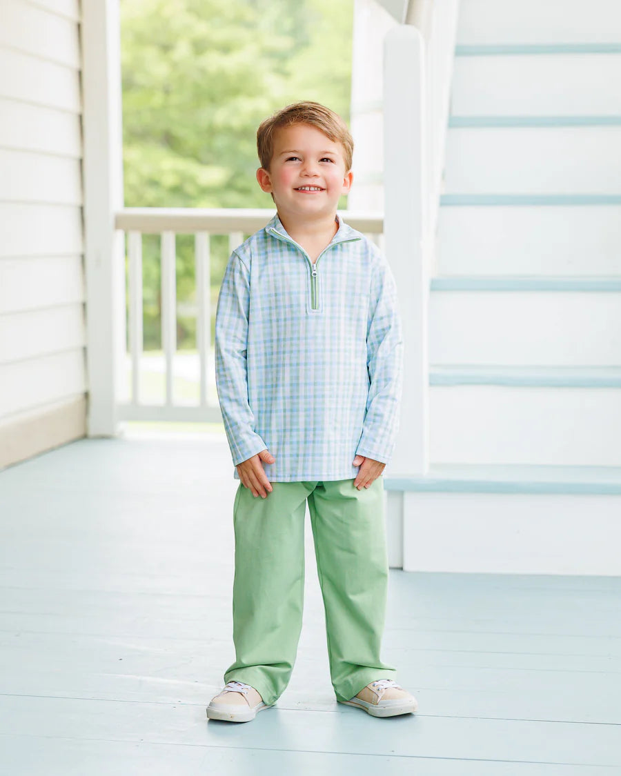 Basin Plaid Evan Pullover Pants Set