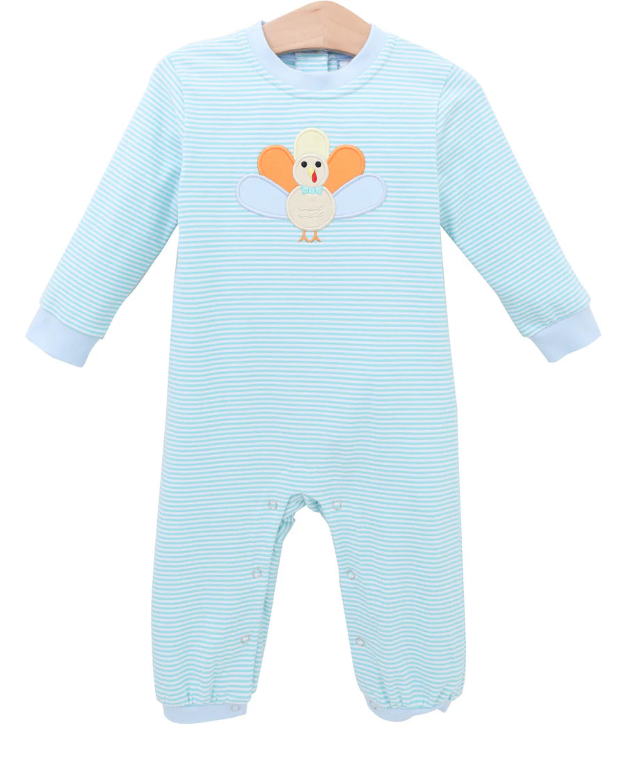 Jellybean Pastel Turkey Romper