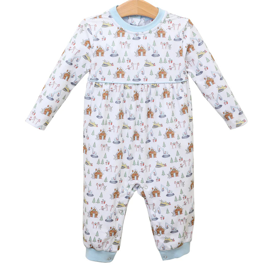 Constructing Christmas Patrick Romper