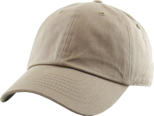 Khaki Kids Baseball Hat