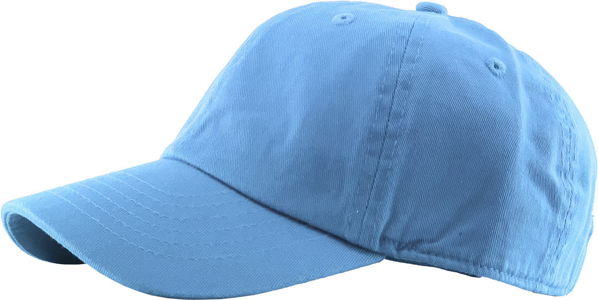 Sky Blue Kids Baseball Hat