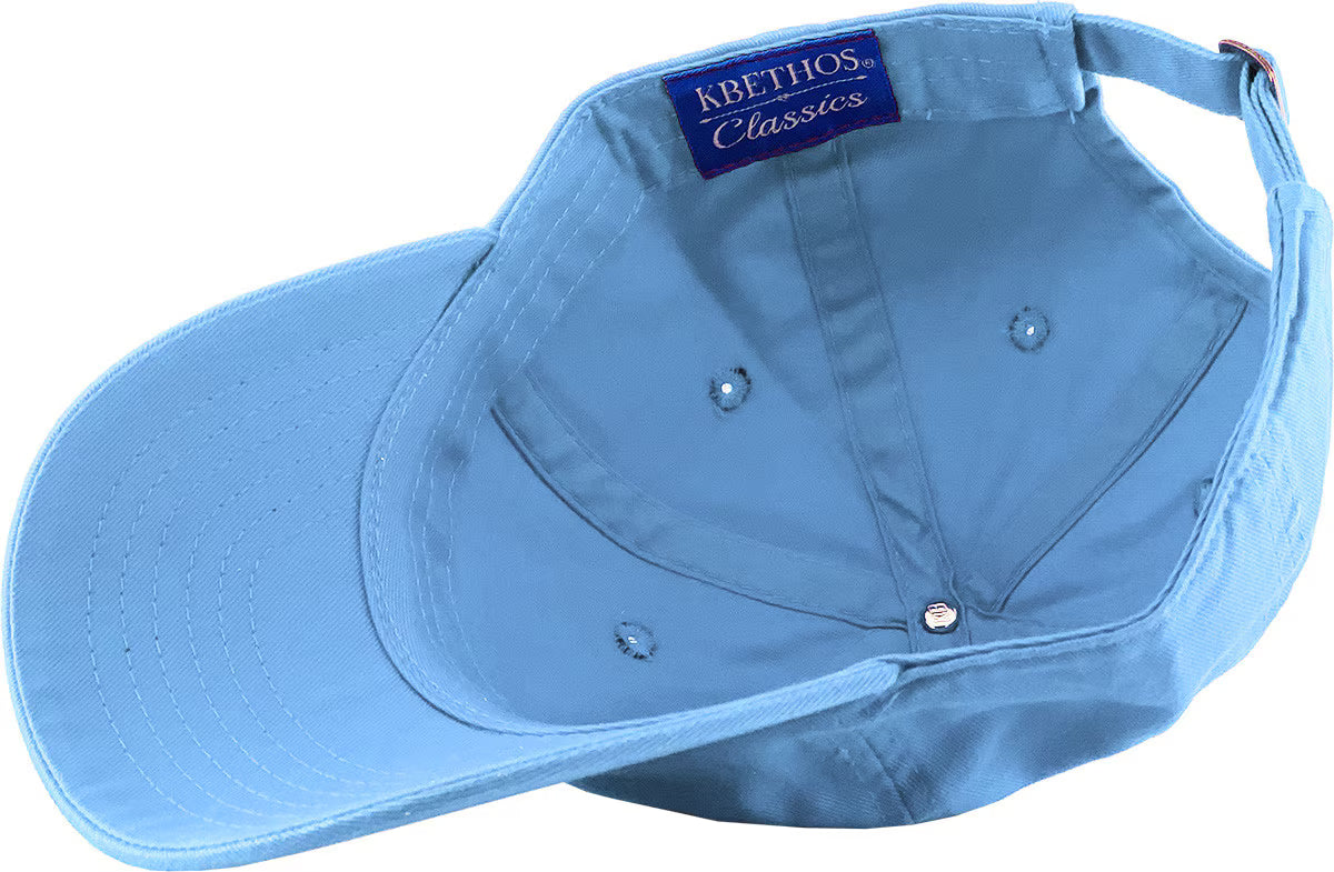 Sky Blue Kids Baseball Hat