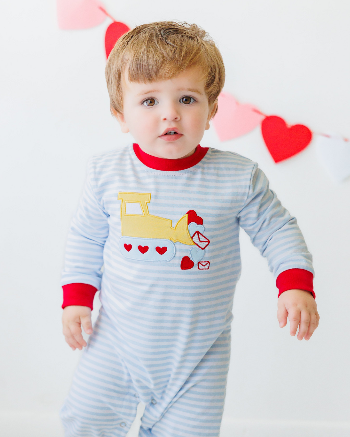Jellybean Loads of Love Romper