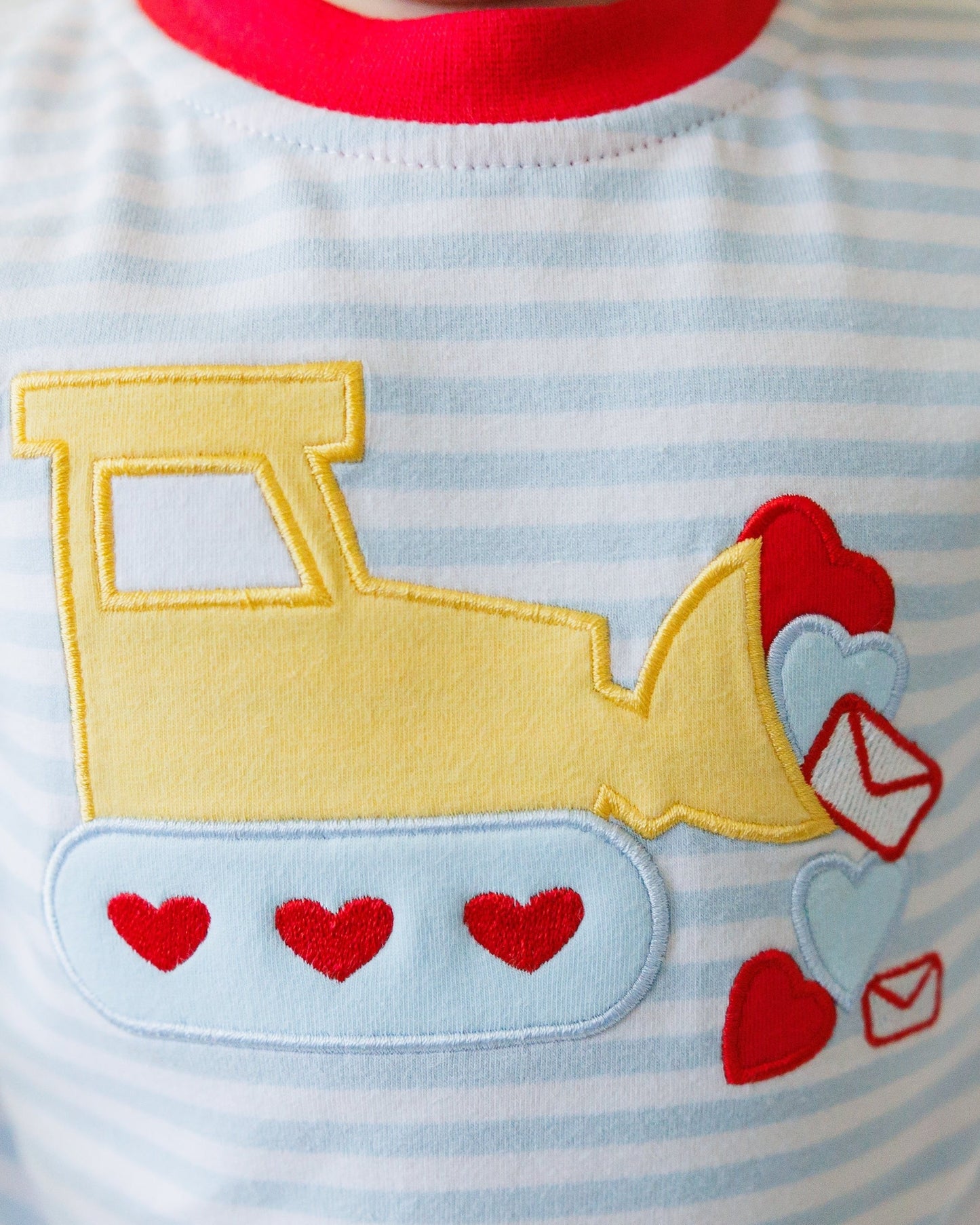 Jellybean Loads of Love Romper