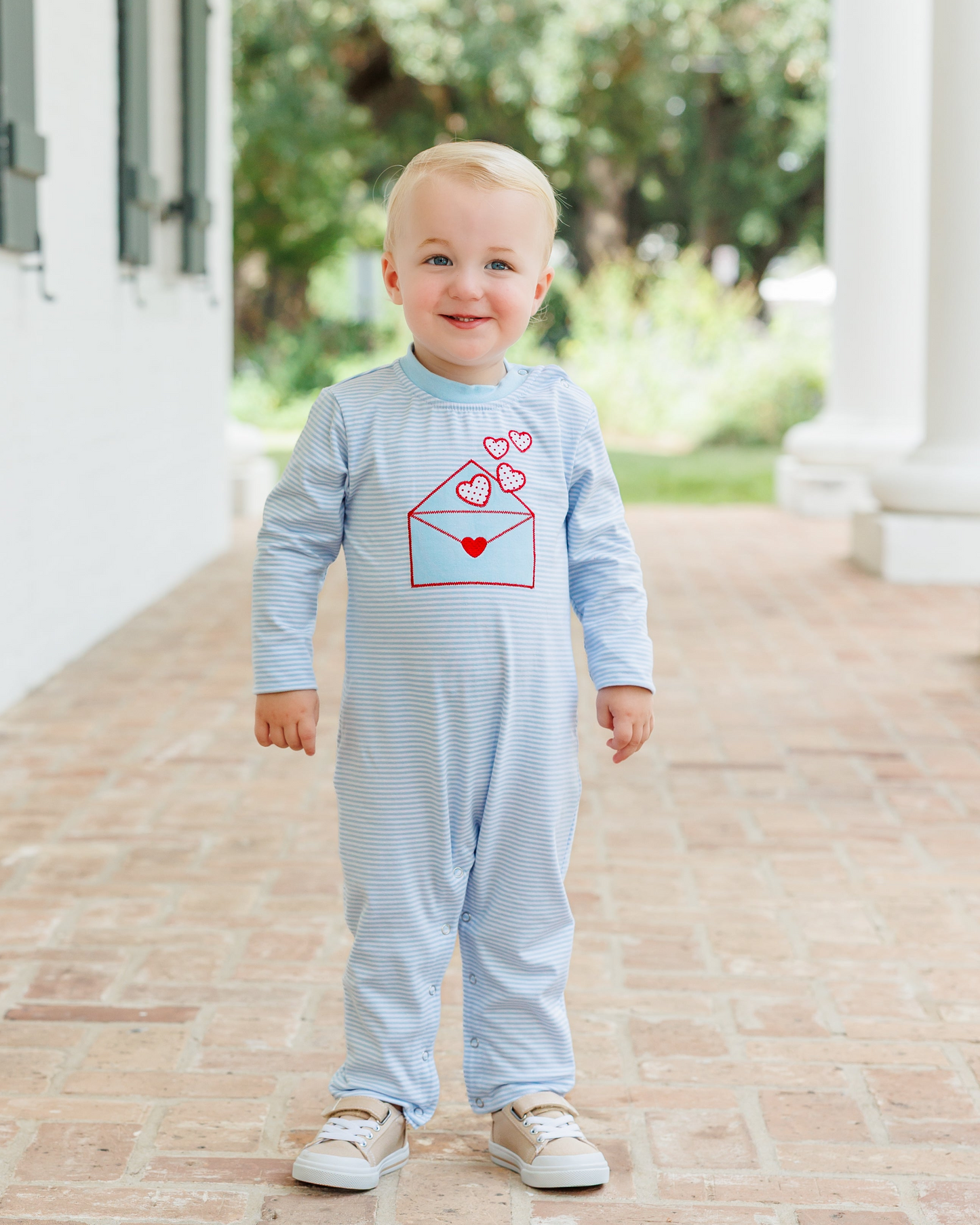 Jellybean Love Letters Romper