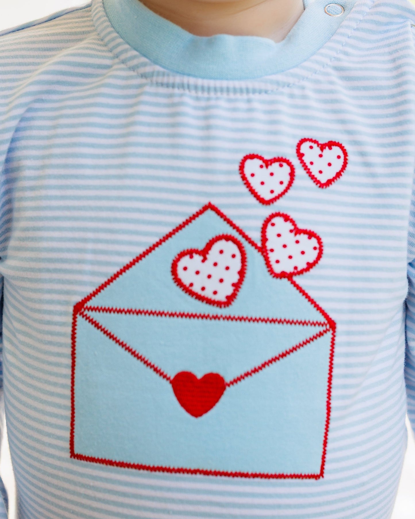 Jellybean Love Letters Romper
