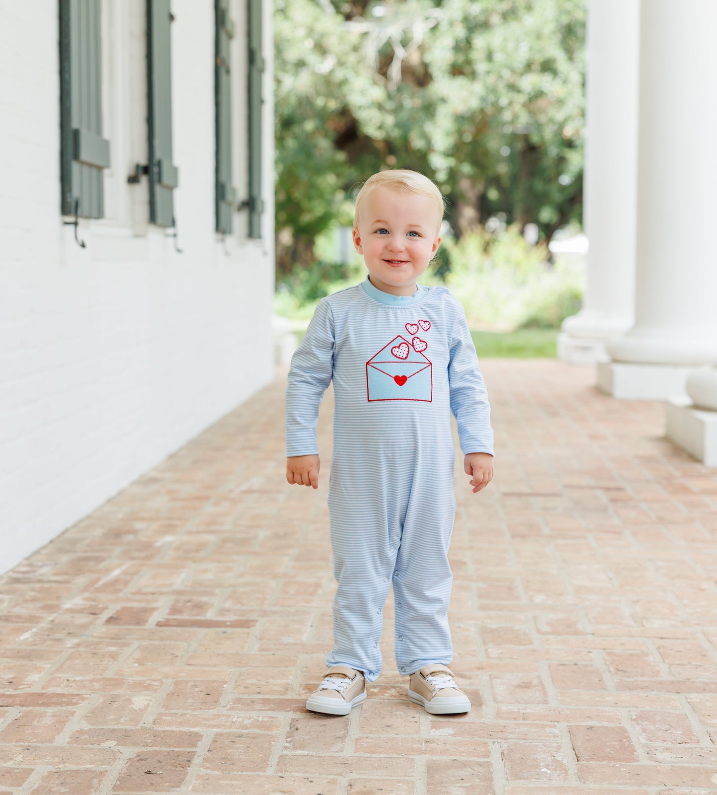 Jellybean Love Letters Romper