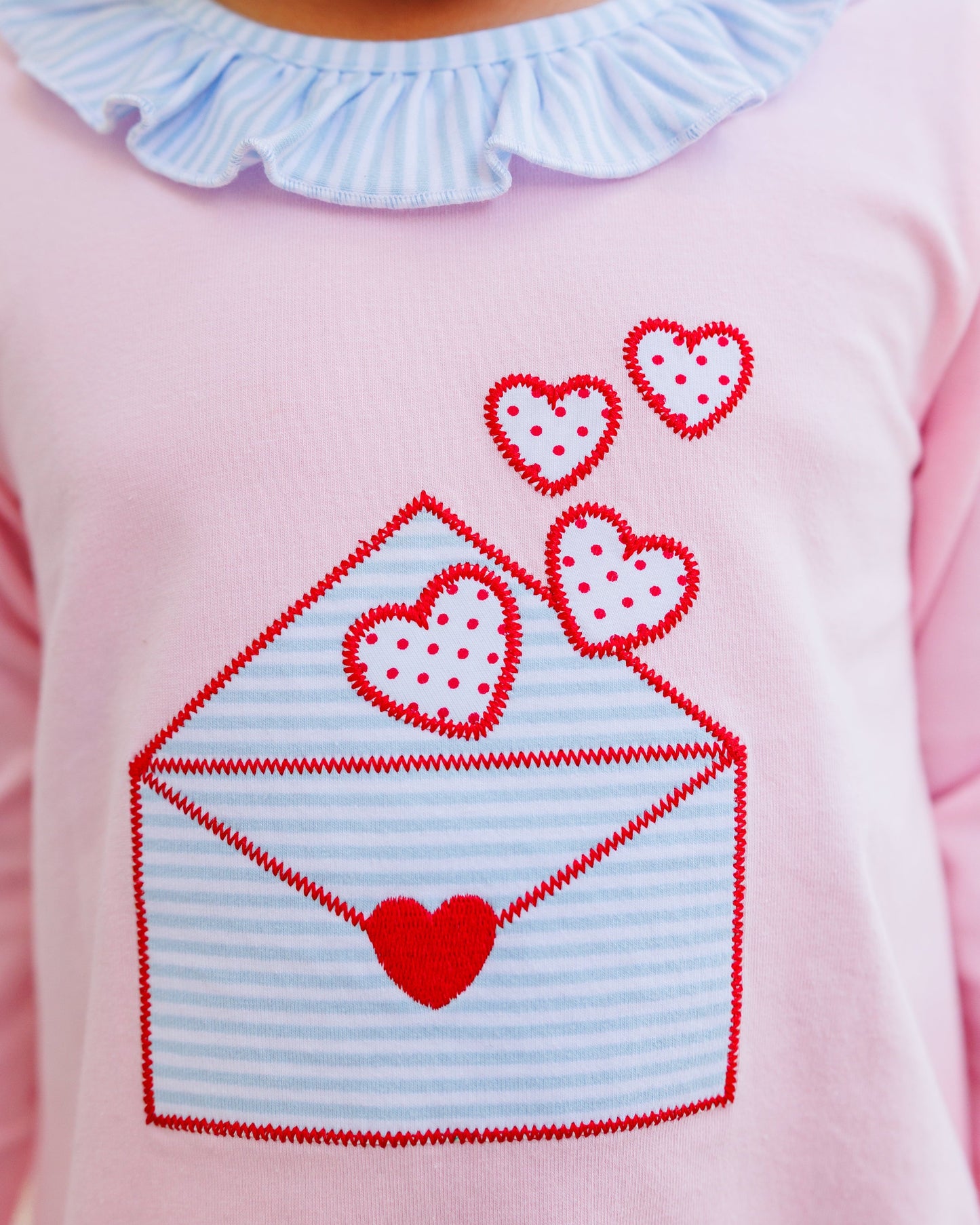 Jellybean Love Letters Ruffle Pants Set