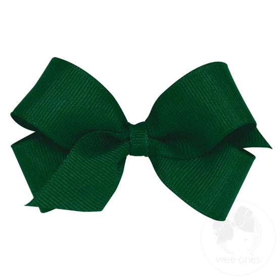 wee ones Forest Green Hair Bow