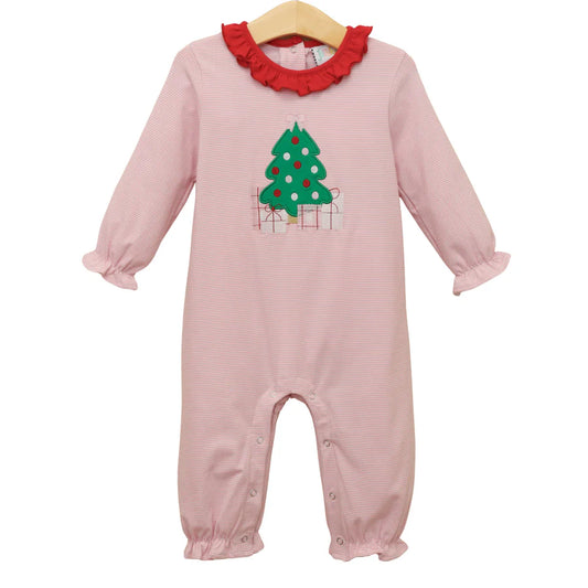 Underneath The Tree Ruffle Romper