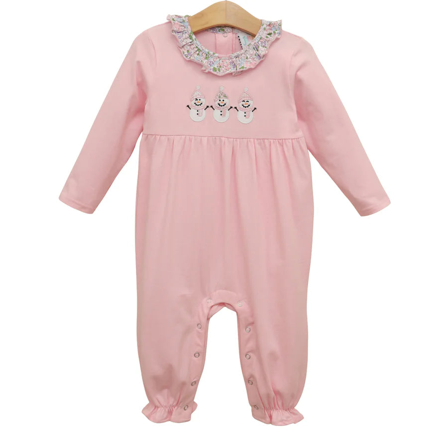 Frosty Friends Ruffle Romper