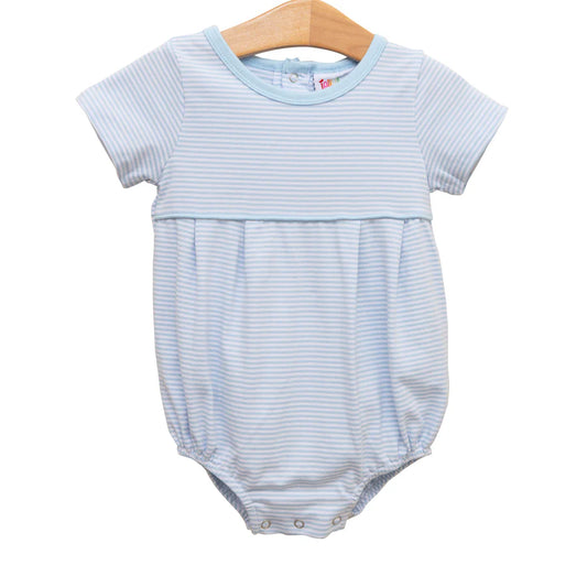 Jellybean Light Blue Stripe Lucas Bubble