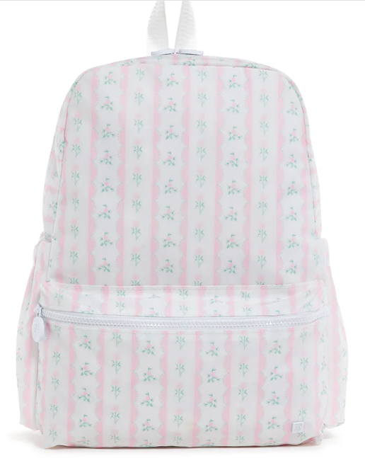 TRVL Pink Ribbon Floral Backpacker