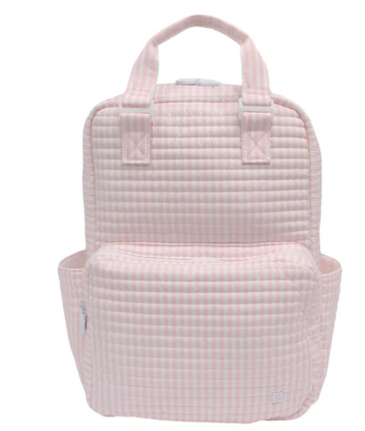 TRVL Pink Pimlico Stripe Quilted All You Need Bag