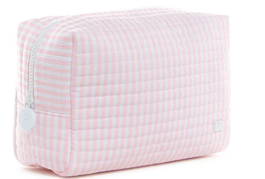 TRVL Pink Pimlico Stripe Quilted Everyday Bag