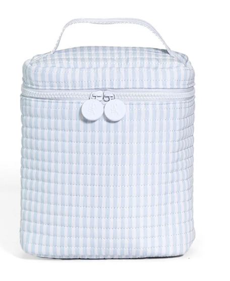 TRVL Blue Pimlico Stripe Quilted Insulated Bag