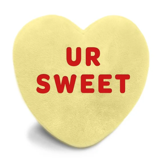 Sweethearts Yellow UR Sweet Convo Heart Warmies
