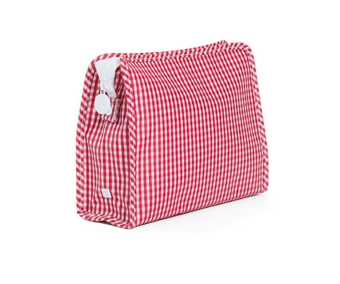 TRVL Gingham Red Large Roadie