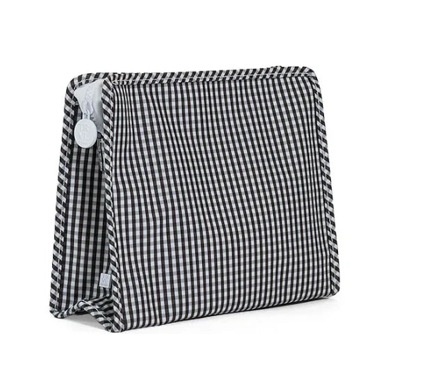 TRVL Black Gingham Medium Roadie