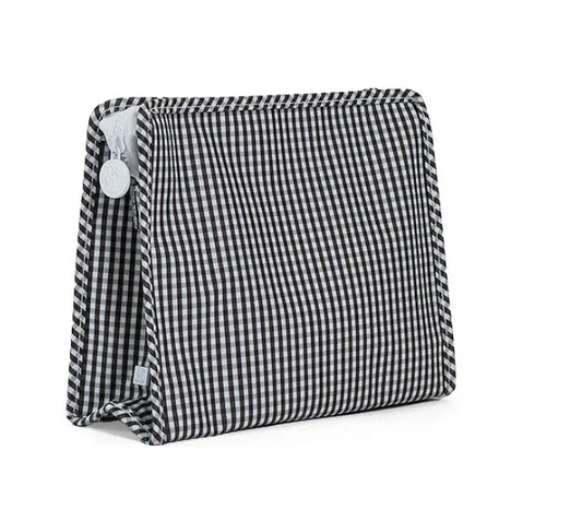 TRVL Black Gingham Medium Roadie