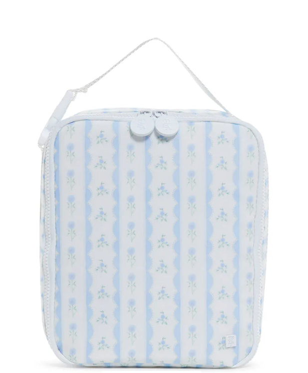 TRVL Blue Ribbon Floral Insulated Lunch Box
