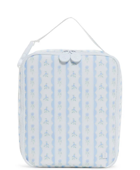 TRVL Blue Ribbon Floral Insulated Lunch Box