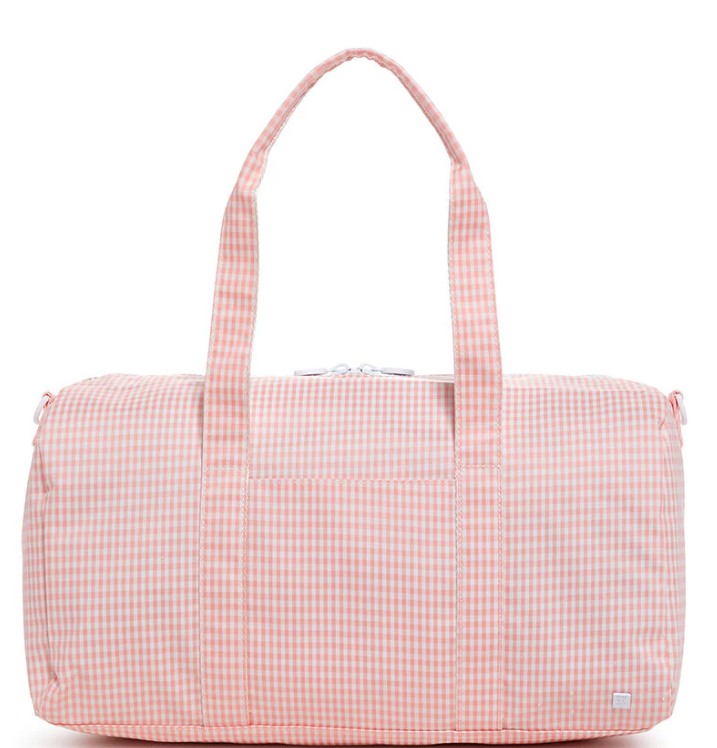 TRVL Gingham Taffy Weekender Duffel Bag