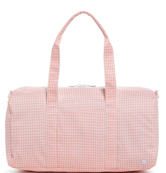 TRVL Gingham Taffy Weekender Duffel Bag