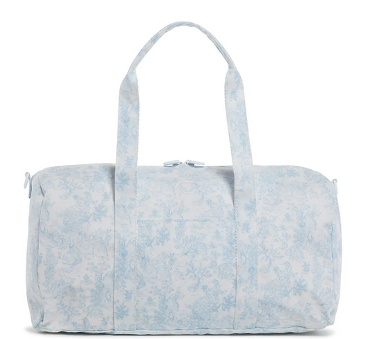 TRVL Blue Bunny Toile Weekender Duffel Bag