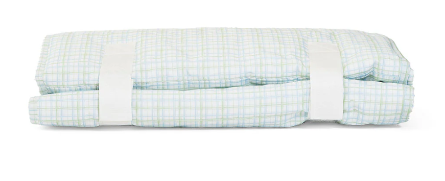 TRVL Classic Green Plaid Nap Mat