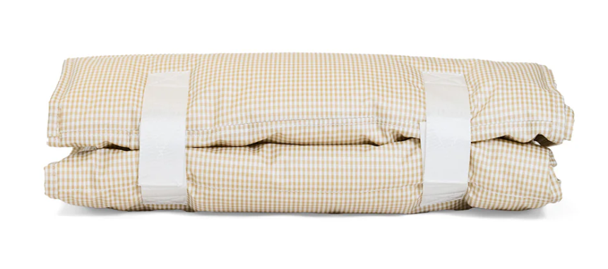TRVL Gingham Khaki Nap Mat