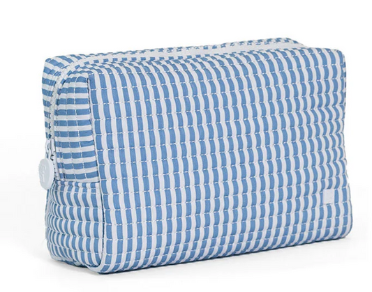 TRVL Chambray Pimlico Stripe Quilted Everyday Bag