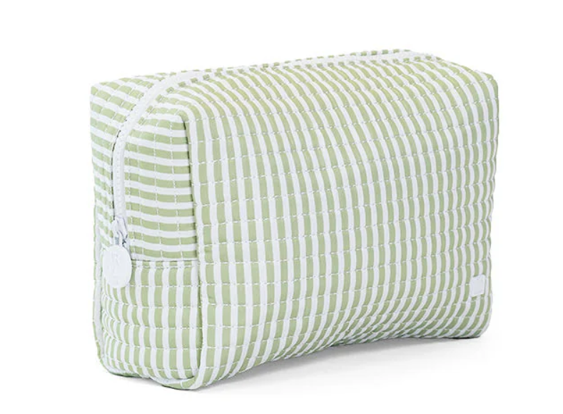 TRVL Sage Pimlico Stripe Quilted Everyday Bag