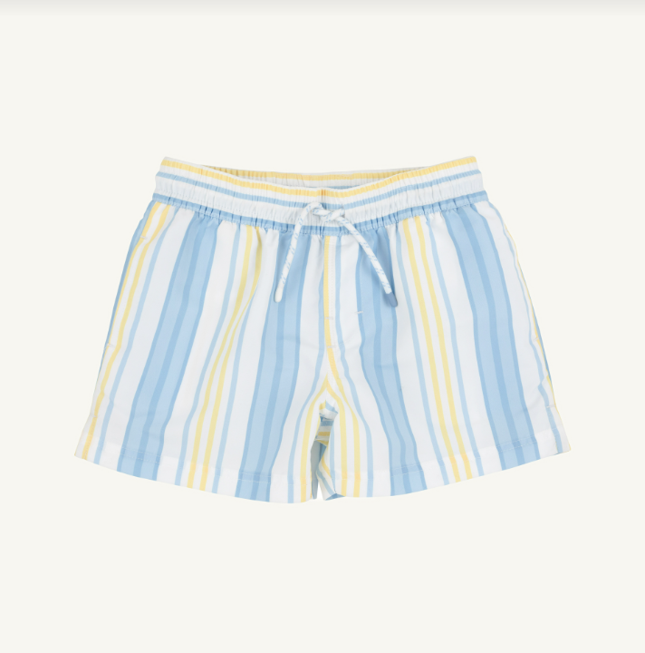 The Beaufort Bonnet Company Tortola Trunks-SoBro/Worth Ave White