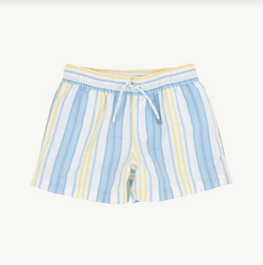 The Beaufort Bonnet Company Tortola Trunks-SoBro/Worth Ave White
