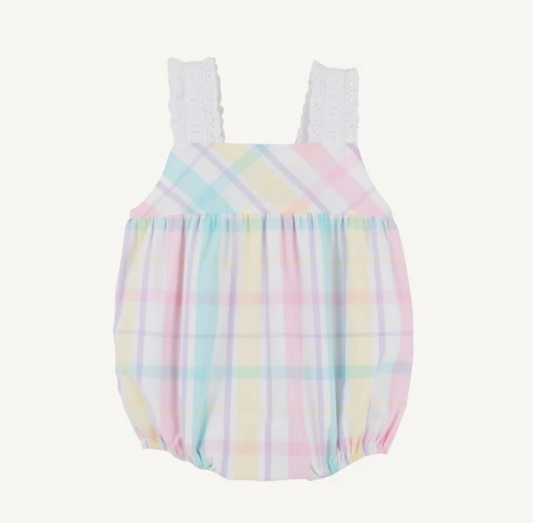 The Beaufort Bonnet Company Babs Bubble-Brunch Plate Plaid/Worth Ave