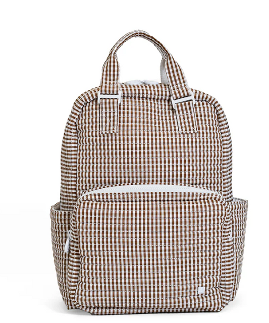 TRVL Gingham Coco Quilted All you Need Bag