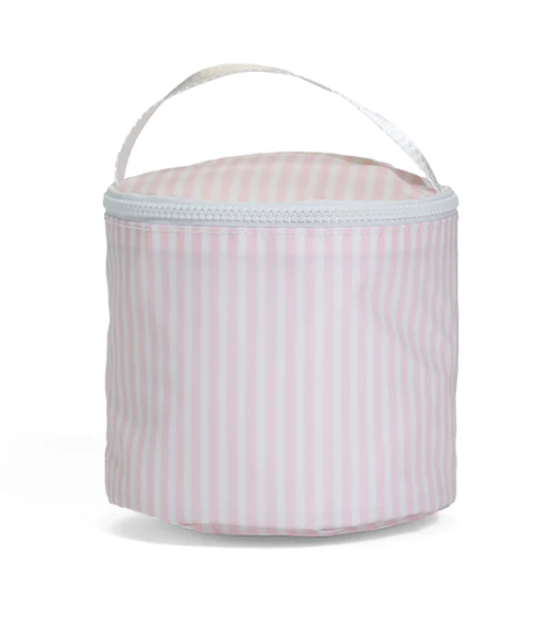 TRVL Pink Stripe Snack Bag